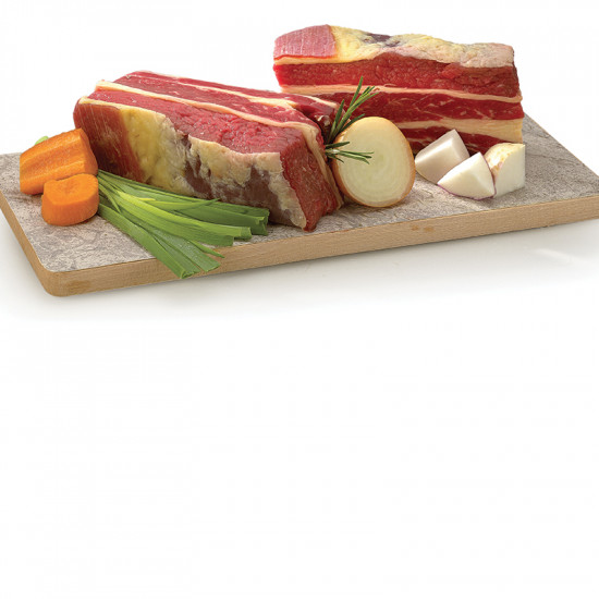 Plat de cote avec os